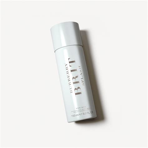 burberry brit splash body spray